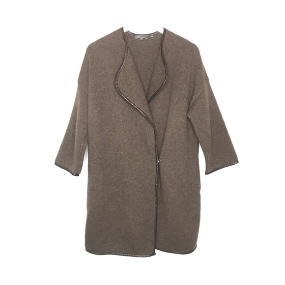 Vince Sweaters - Vince Oversized Sweater Jacket Coat Wool Cashmere